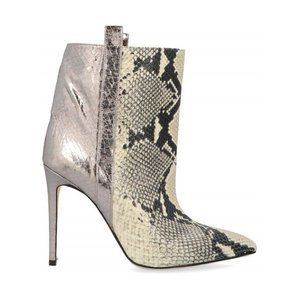 Paris Texas Snakeskin Ankle Boots